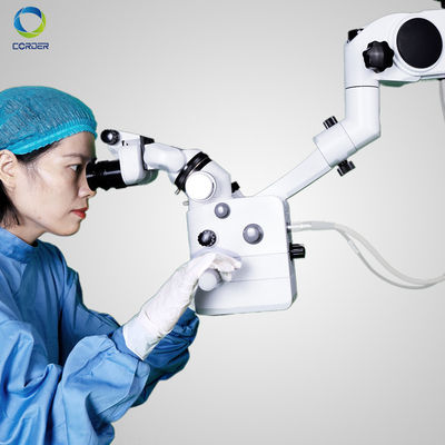 CORDER 520-D high resolution control to the handle microscopio porcelain microscope endodontic binocular surgical dental microscope prices