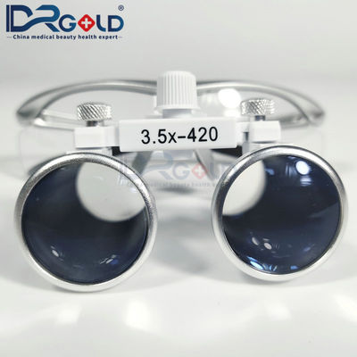 With LED Headlight Oral3.5X Glass Binocular Medical Surgical Loupes With LED Headlamp For Dental and ENT Surgical Loupes