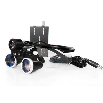 Binocular Dental Regional Dental Magnifying For Glass Dental Surgical Loupe With LED Headlamp