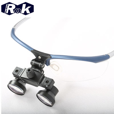 2.5x Glass Surgical Loupes Plastic Medical Magnifying Dental Loupes